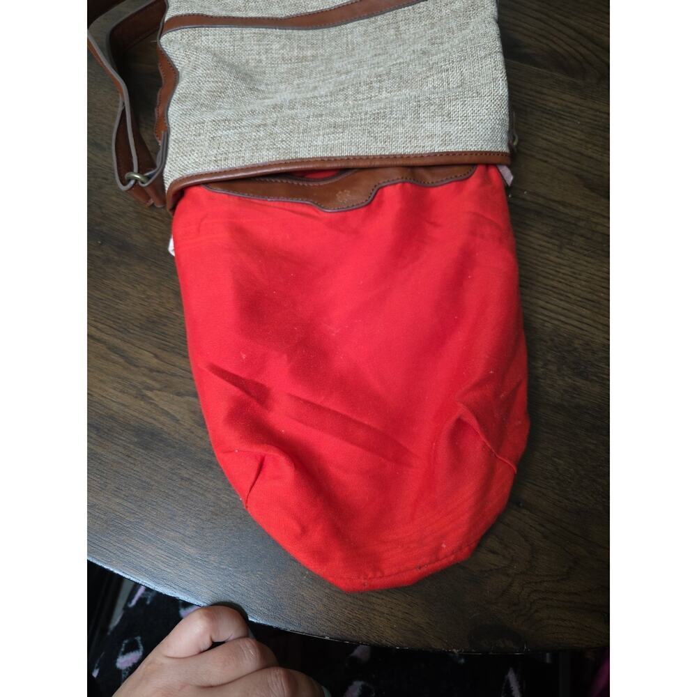 Lucky Brand Beige Kenya Tote Est. 1990 100% Cotton RN100583‎ - Picture 15 of 16